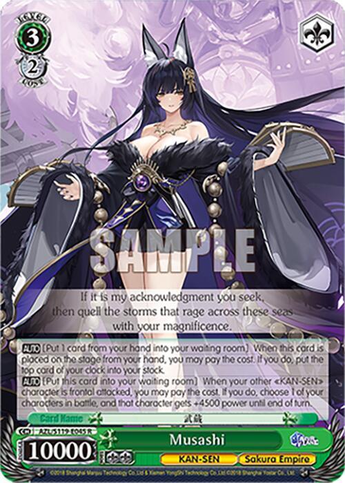 Musashi - Azur Lane Vol. 2 - Weiss Schwarz - TCGplayer.com