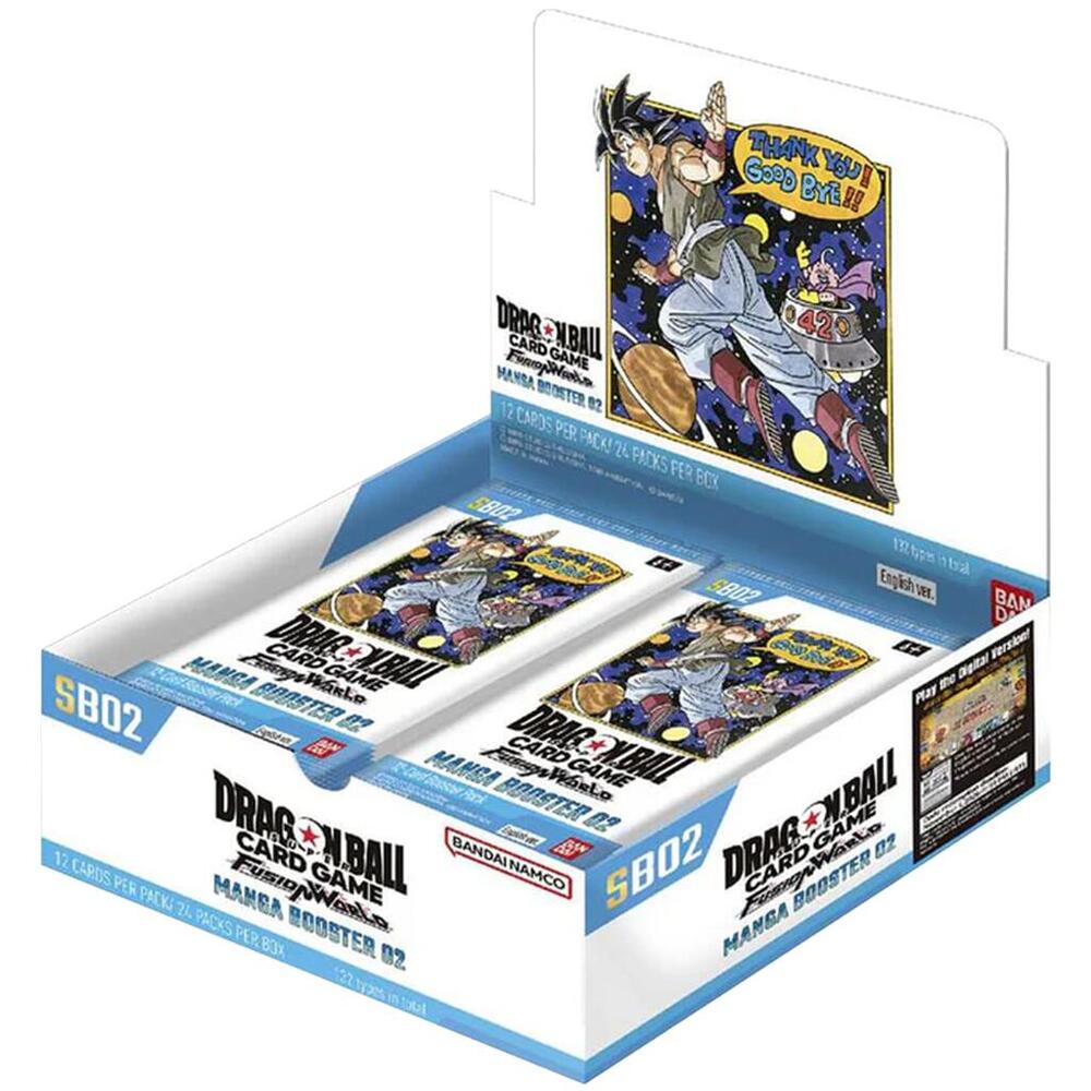 ドラゴンボール 未開封 MANGA BOOSTER 02 6Box Manga Booster 02