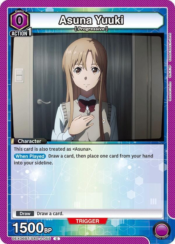 Asuna Yuuki - UEX06BT: Sword Art Online Vol.2 - Union Arena