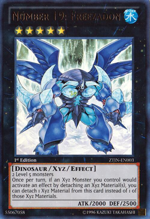 Number 19: Freezadon - 2013 Zexal Collection Tin - YuGiOh