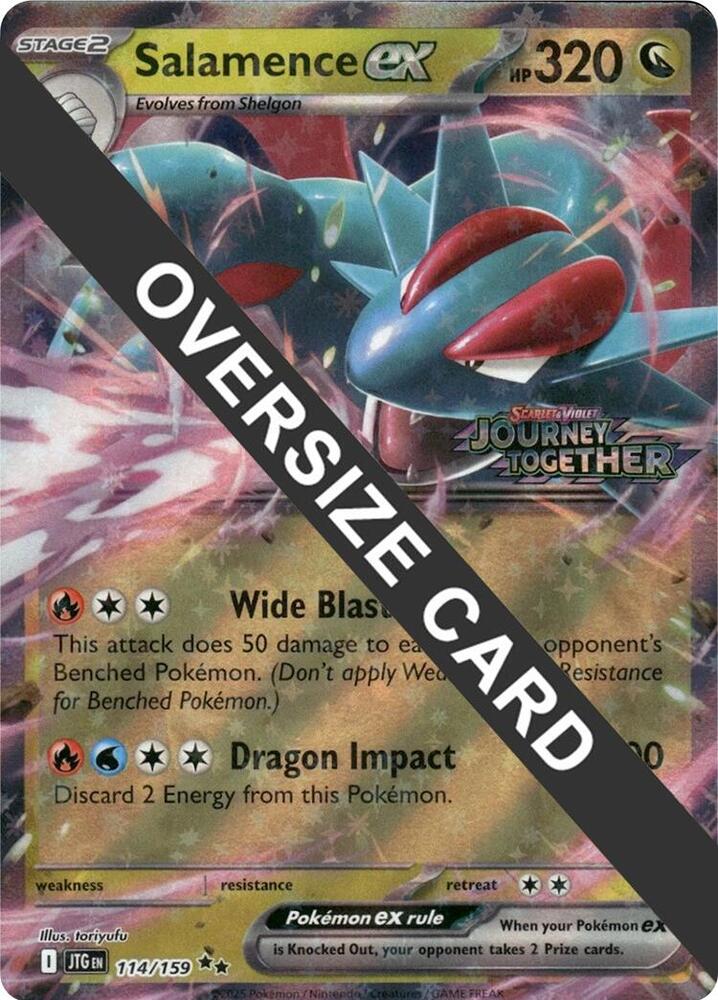 Salamence ex - 114/159 - Jumbo Cards - Pokemon - TCGplayer.com