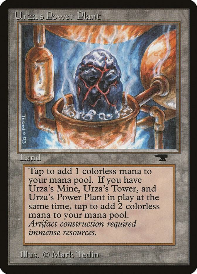 Urza's Power Plant (Rock in Pot) - Antiquities - Magic: The