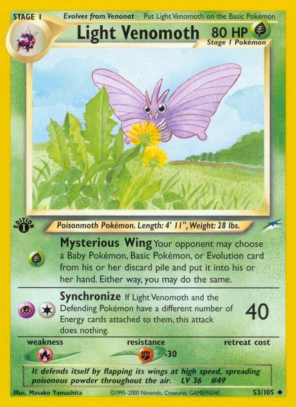 Light Venomoth - Neo Destiny - Pokemon - TCGplayer.com