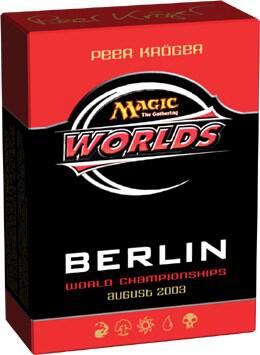World Championship Deck: 2003 Berlin - Peer Kroger