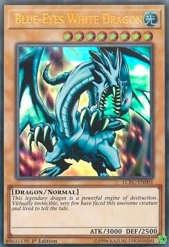 Blue-Eyes White Dragon (Version 1) - Legendary Collection Kaiba