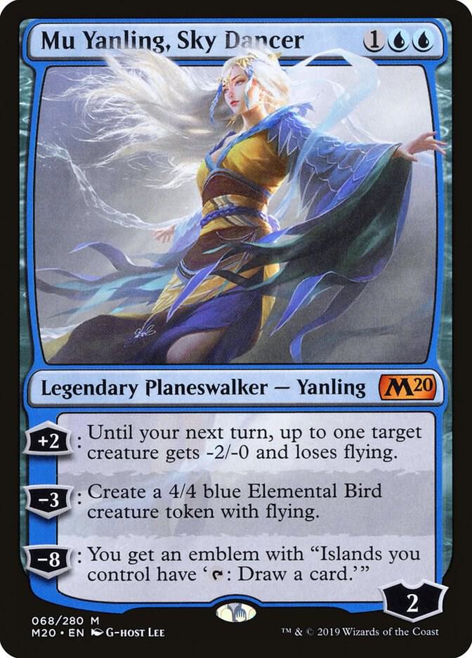 Mu Yanling, Sky Dancer - Core Set 2020 - Magic: The Gathering