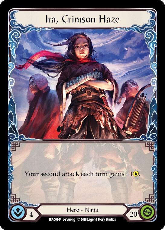 Ira, Crimson Haze - Welcome Deck: Ira - Flesh and Blood TCG