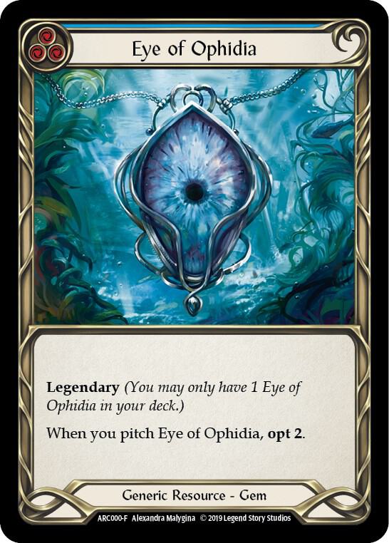 Eye of Ophidia - Arcane Rising - Flesh and Blood TCG - TCGplayer.com