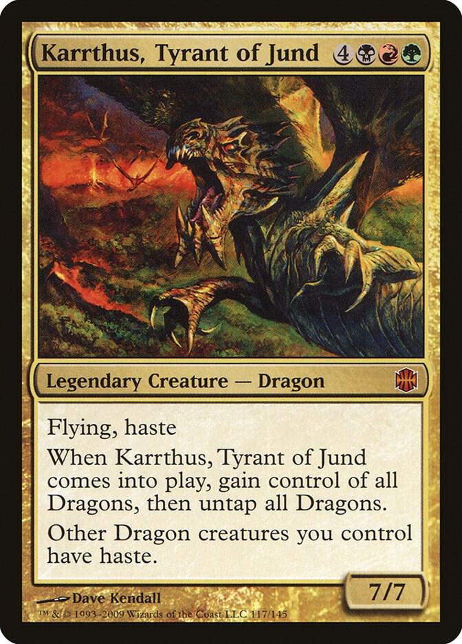 Karrthus, Tyrant of Jund - Alara Reborn - Magic: The Gathering