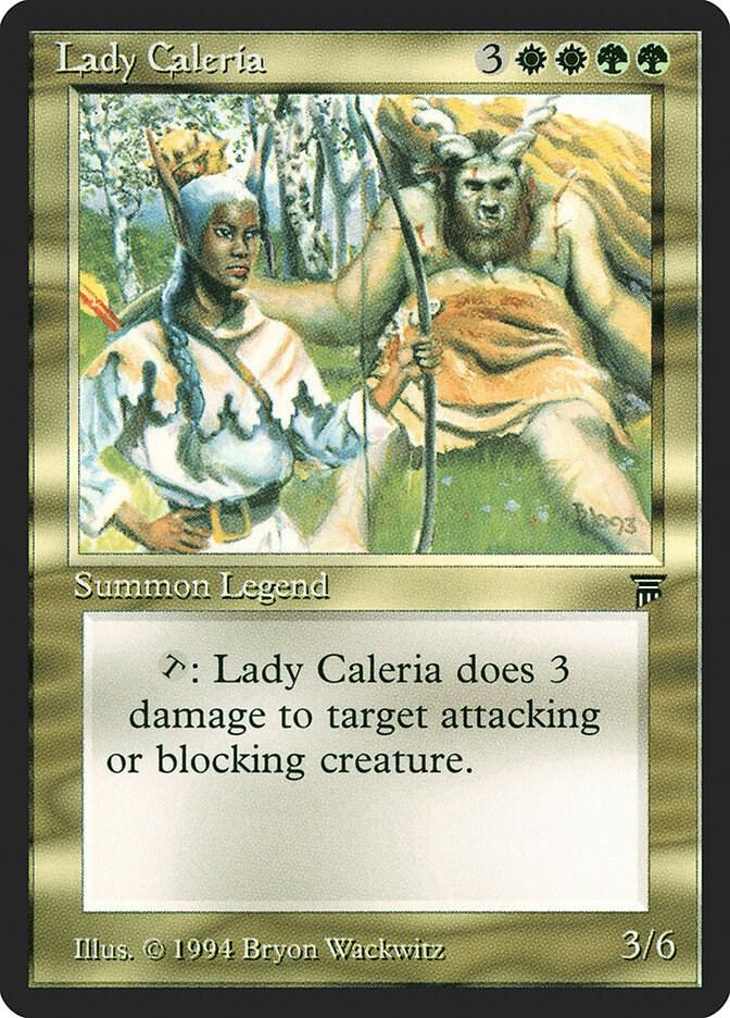 Lady Caleria - Legends - Magic: The Gathering - TCGplayer.com