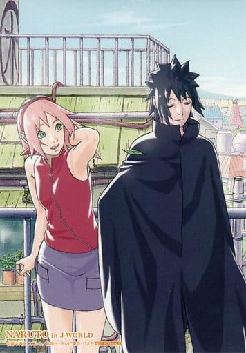 Collectible Cards/Collection Sheet]Naruto - Sasuke Uchiha & Sakura