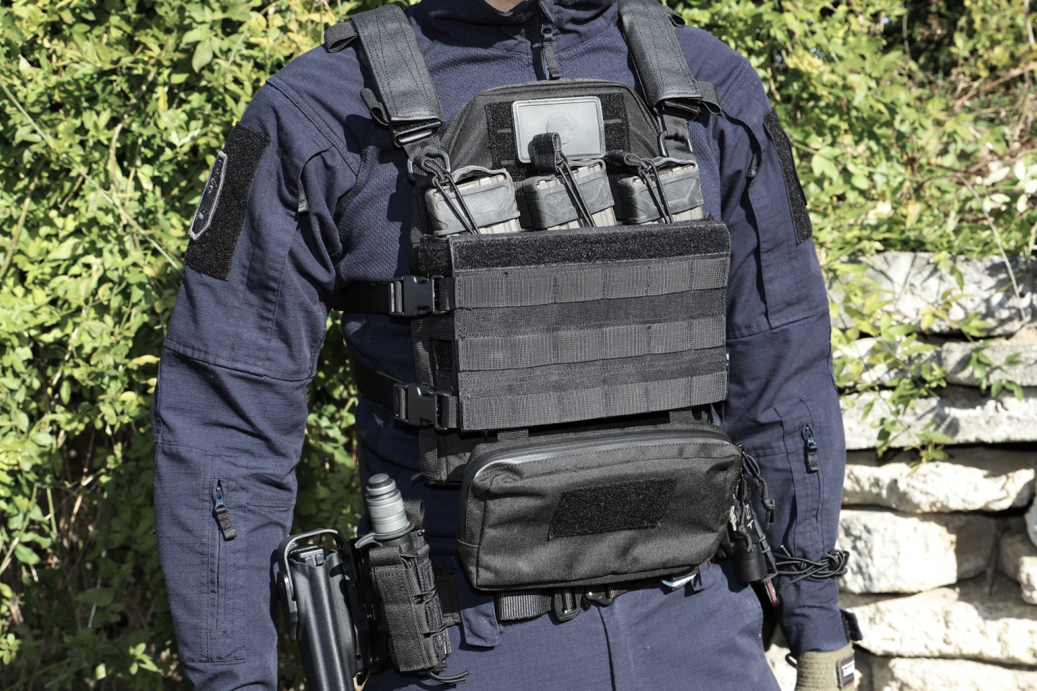 田村装備開発 UCR チェストリグ ブラック 特殊部隊向け装備品通販