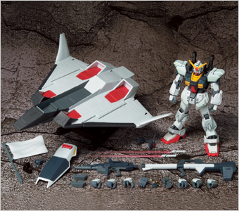 Atmosphere rush-Gundam Mk-II & Flying Armor-|TAMASHII WEB
