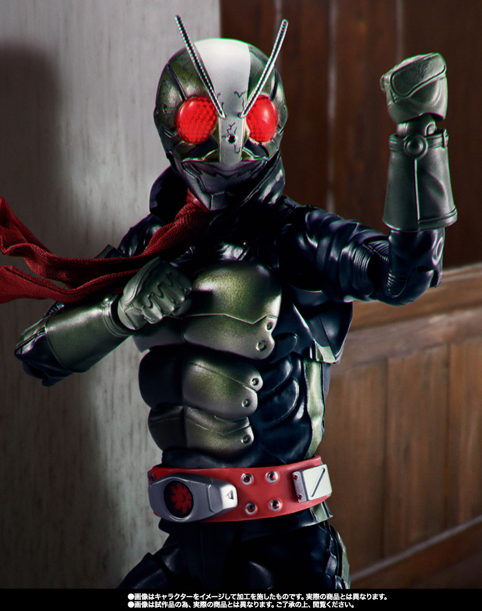 仮面ライダー2号 フィギュア 仮面ライダーザファースト SHF 真骨彫 CSM