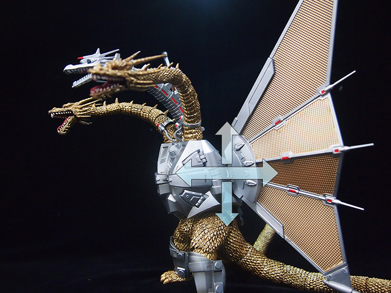 11/3受注締切！】S.H.MonsterArts メカキングギドラ工場サンプル