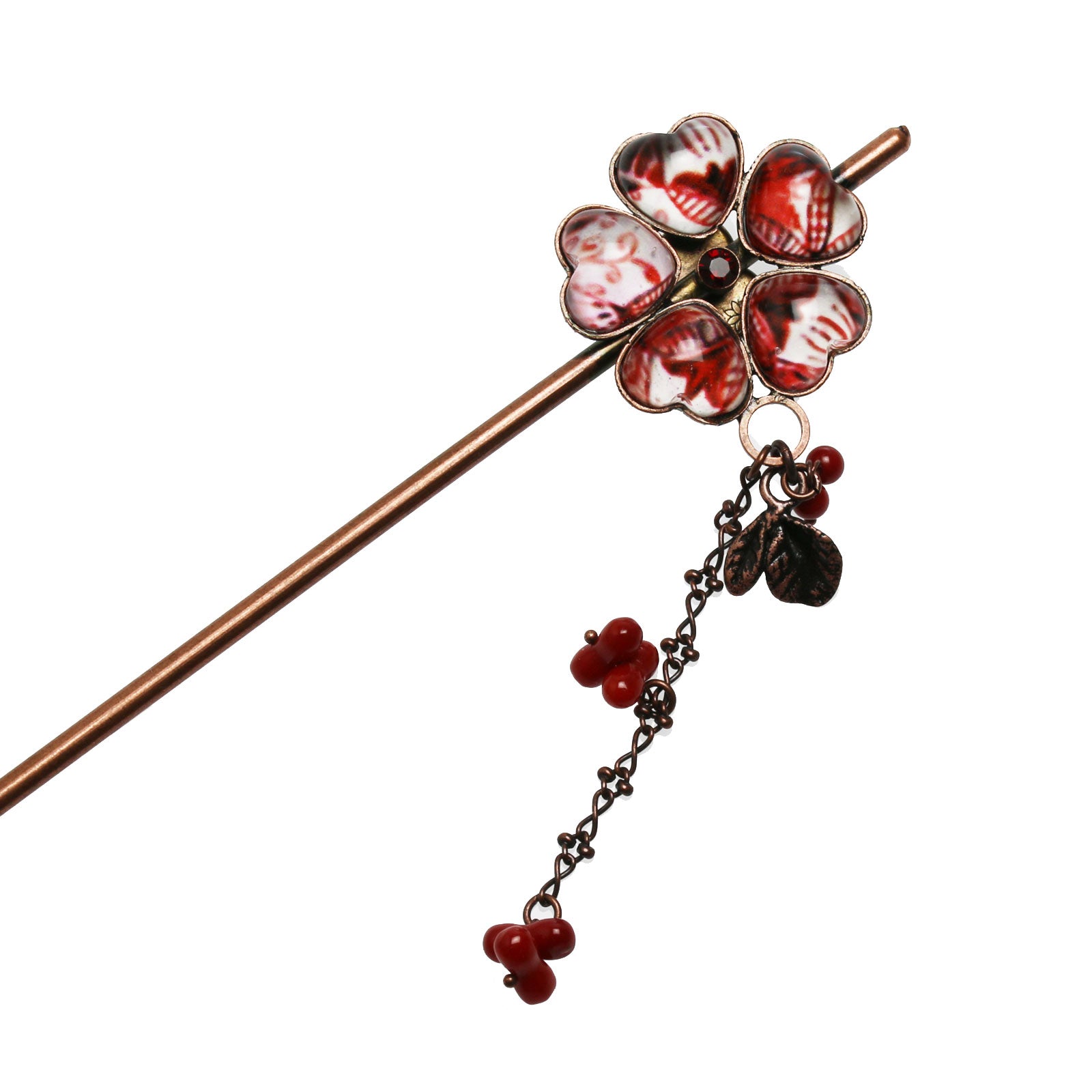 簪 珊瑚 根付け 当時物 【公式通販】