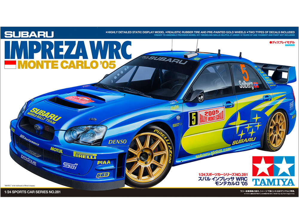スバルインプレッサWRC・2005（ラリーメキシコ勝者）・P.ソルベルグ