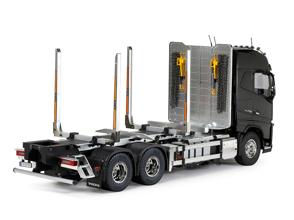 1/14RC ボルボFH16グローブトロッター750 6x4ティンバートラック: RC