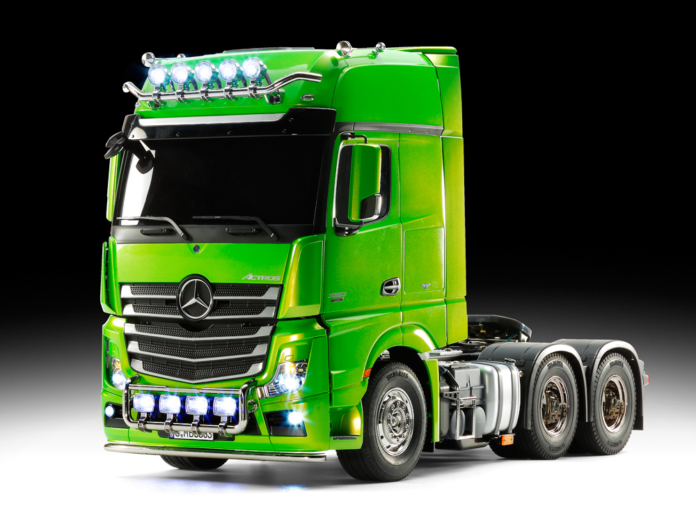 タミヤ 1/14 ベンツ・アクトロス3363 MFC03付フルオペ タミヤ 1/14