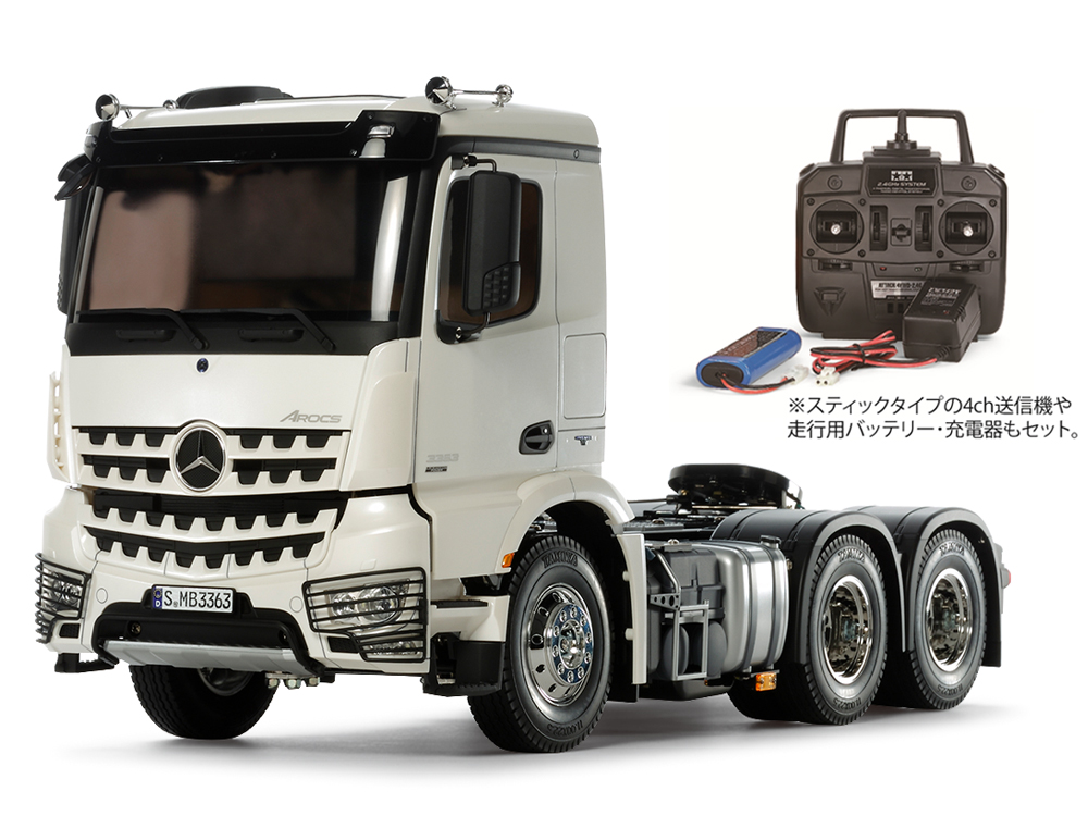 タミヤ1/14 ベンツ アロクス 単車 （ジャンク扱い） タミヤ1/14 ベンツ