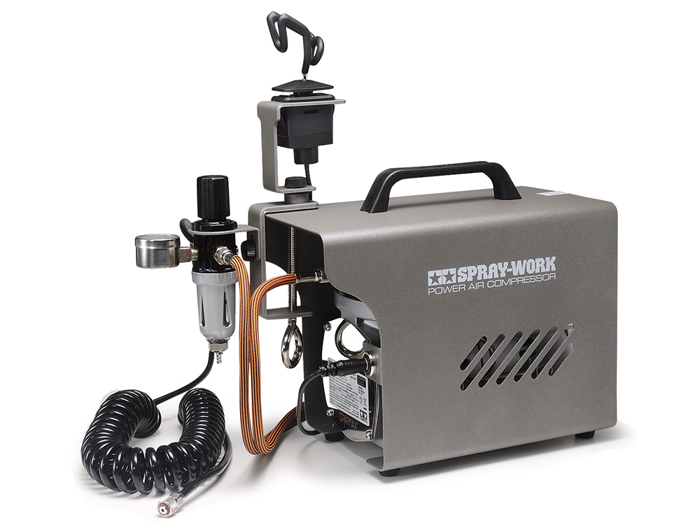 タミヤ SPRAY-WORK エアコンプレッサー ADVANCE セット スプレーワーク