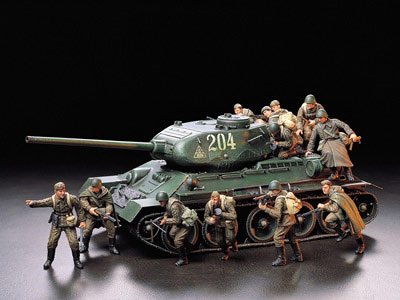1/35 ソビエト歩兵 進撃セット: スケールモデル｜TAMIYA SHOP ONLINE