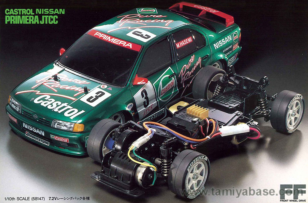 ホビーラジコン Tamiya CASTROL NISSAN PRIMERA JTCC 1/10 ホビー