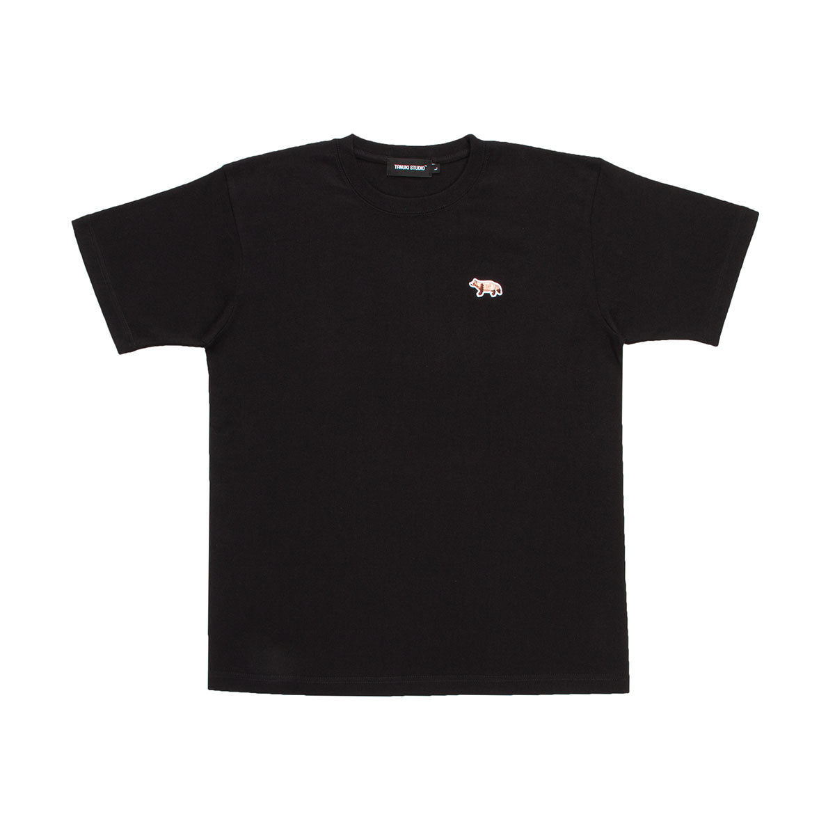 Sideways TANUKI Wappen Unisex-Size Tee - Black – TANUKI STUDIO