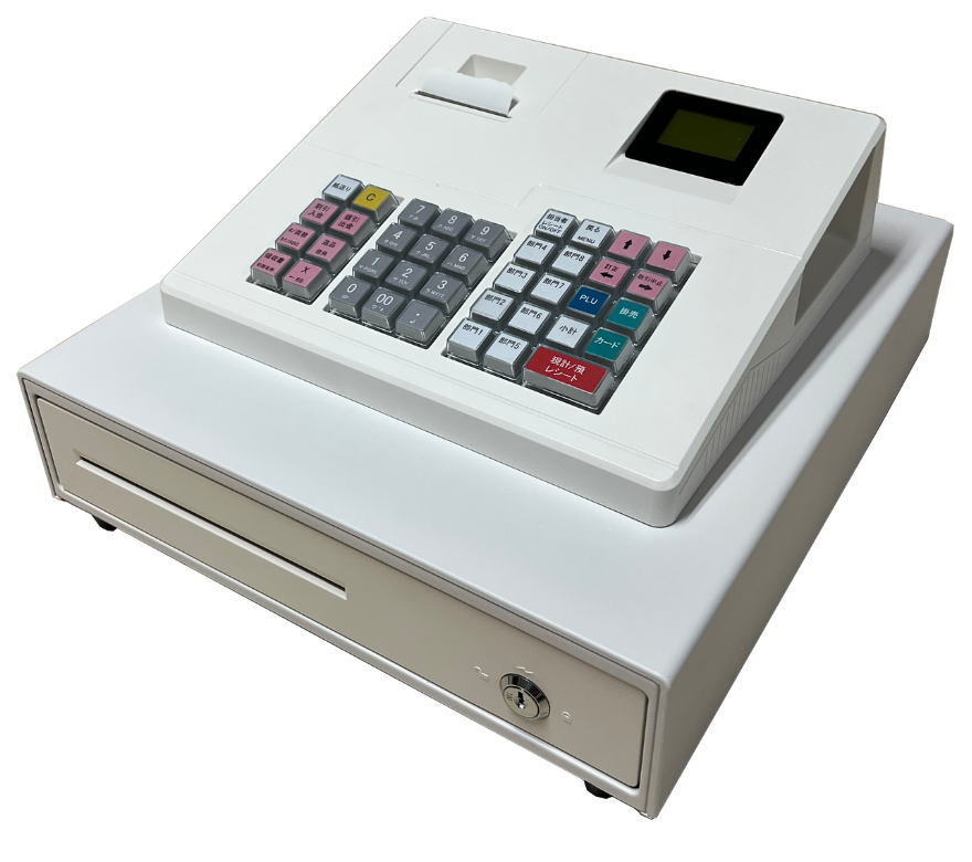 JET-680 感熱紙使用 クローバー電子レジスター スキャナー付き SD