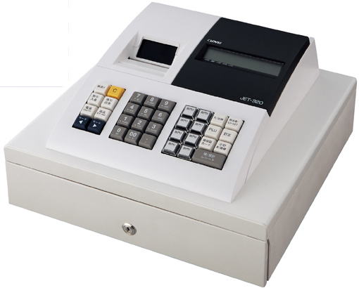 クローバーレジスター JET-670スキャナ付き PC連携 666444 人気