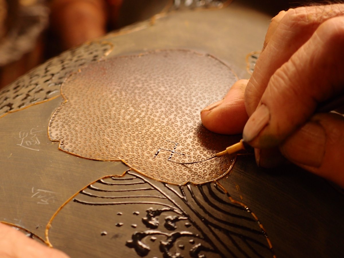 伝統技法“錦塗” | 津軽塗たなか オンラインストア