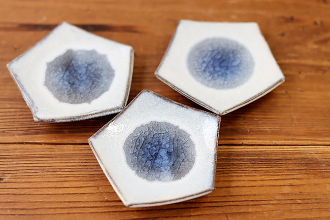 信水窯】五角豆皿/ガラス釉 | 【丹波のイロドリ】丹波焼(陶器)の公式