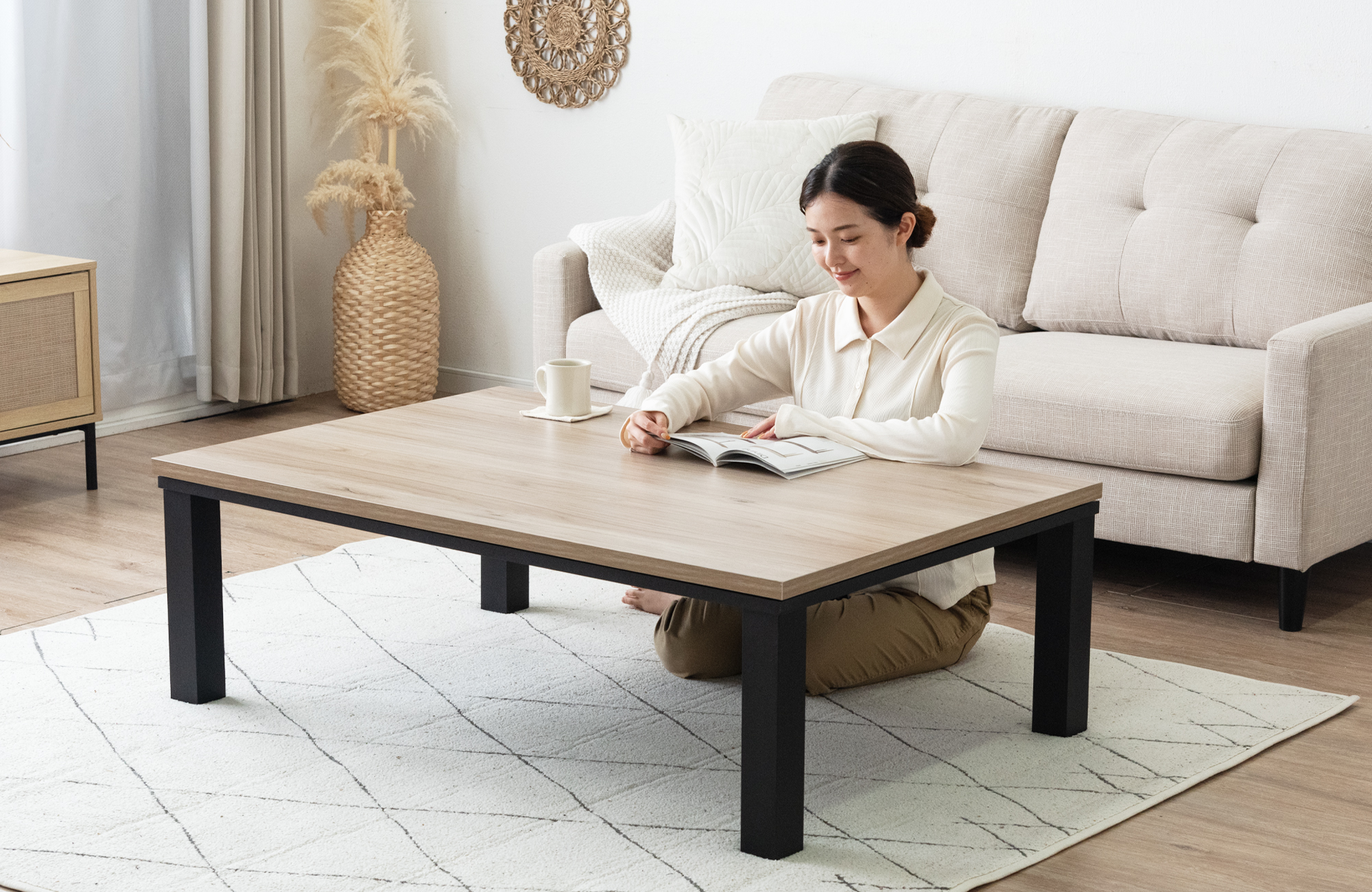 □＜リリース＞通年使える「こたつテーブル」発売 | タンスのゲン株式会社