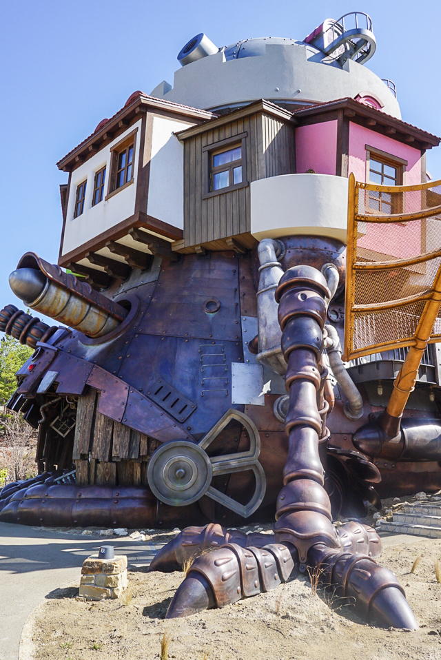 ジブリパーク 魔女の谷 ハウルの城砲台