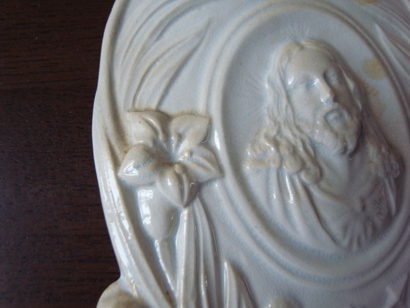 キリストの聖水盤 CHOISY LE ROI フランスアンティーク - テーブルB