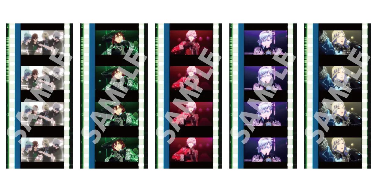 うたのプリンスさま TABOONIGHTXXXX タブナイ コマフィルム 10枚