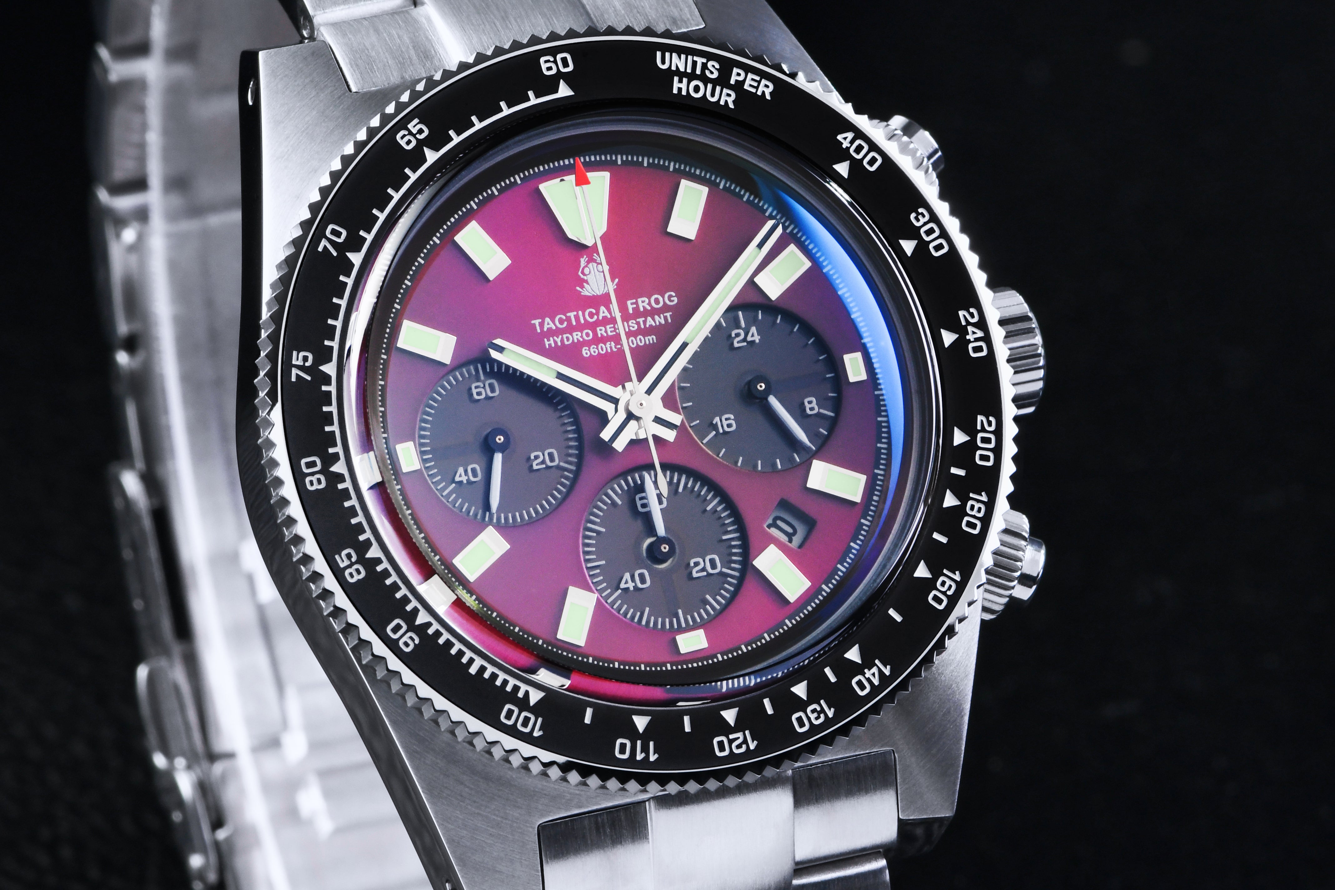 Tactical Frog VS75 Solar 62MAS Chronograph Watch – Tactical Frog