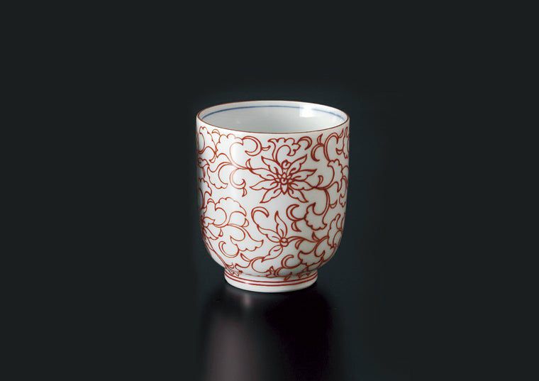 明治 湯呑み 瀬戸 輪線 明治 湯呑み 瀬戸 輪線 工芸品