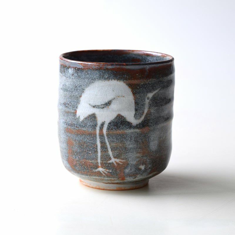 シリーズ以外・その他 鶴寿 湯呑（桐箱入）〈1個〉 美濃焼 |皿や鉢など