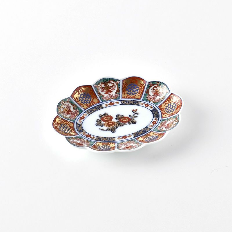 皿□橘窯 橘吉 10客 鉢 向付 向皿 葉皿 菓子器 古美術 時代物 骨董品