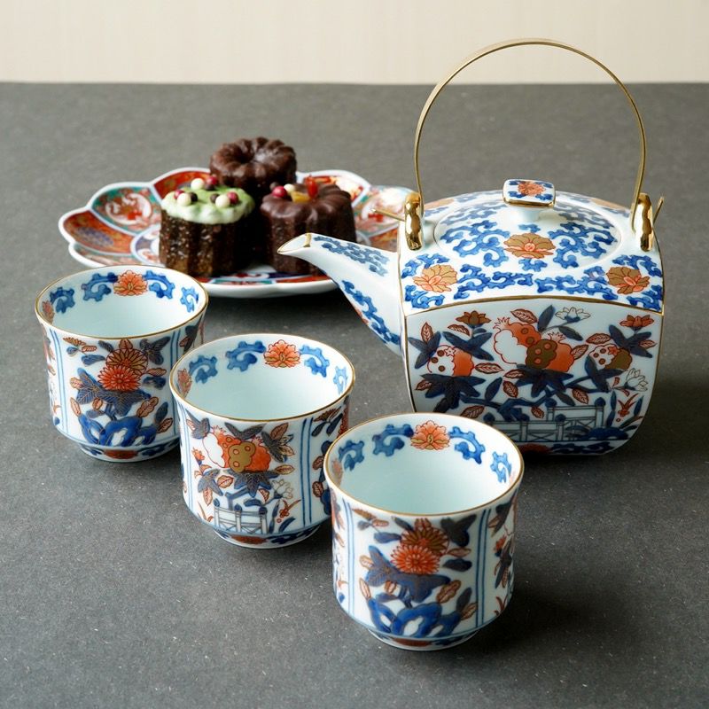 古い雰囲気のある伊万里焼、九谷焼など5点セット作ってみました