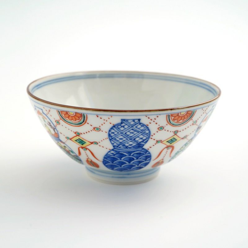 茶道具 京焼 京薩摩 色絵 香炉 時代箱付 M R7714 茶道具 京焼 京薩摩
