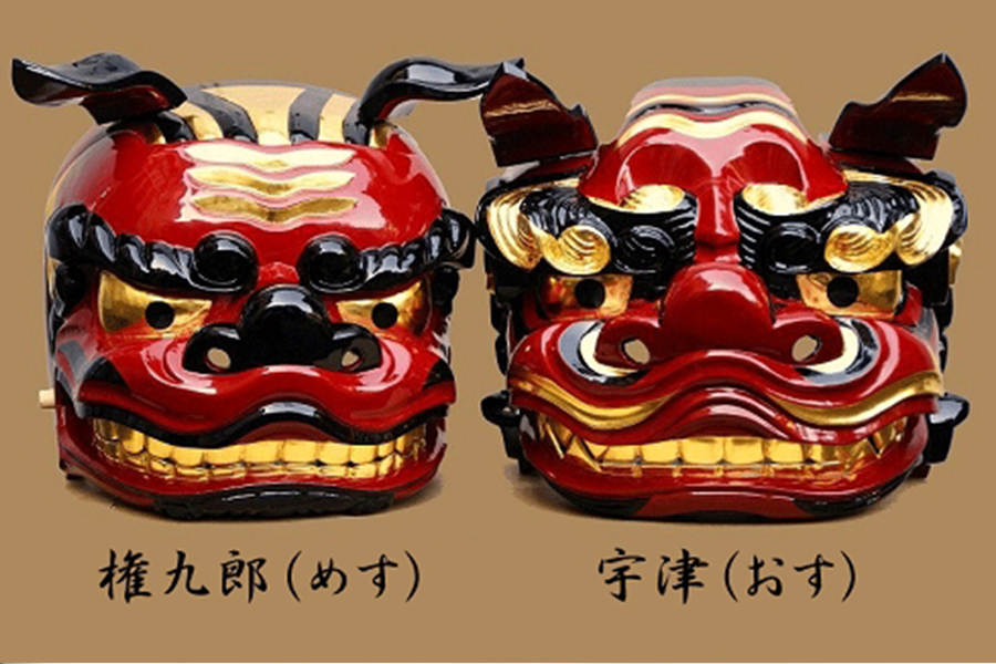 獅子舞 獅子頭 雌獅子 【公式通販】