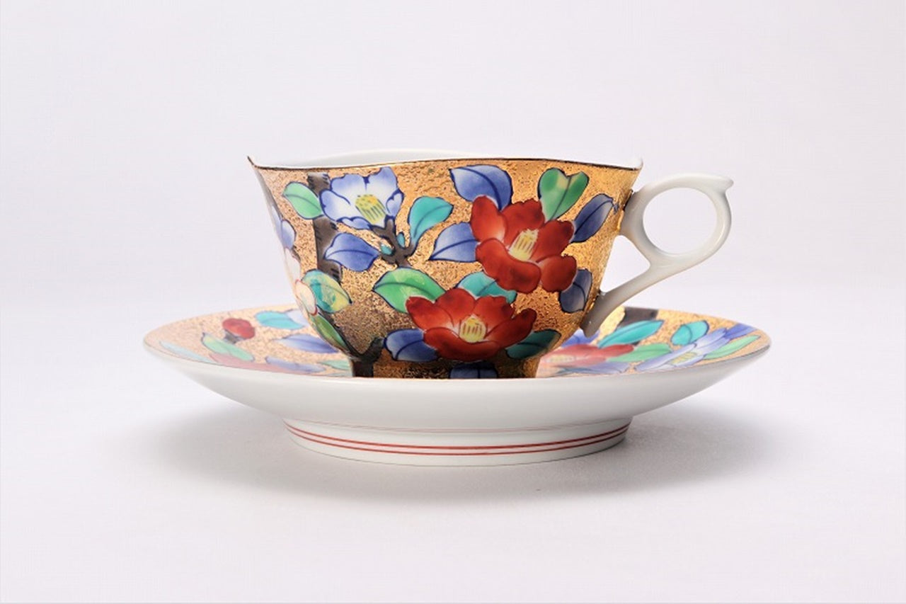 長春天山 窯変筒茶碗 希少 木箱付 工芸品 美術品 ハンドメイド