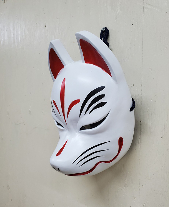 木彫り お面 狐面 狐のお面 | 木彫りの作品ギャラリー | 木彫り