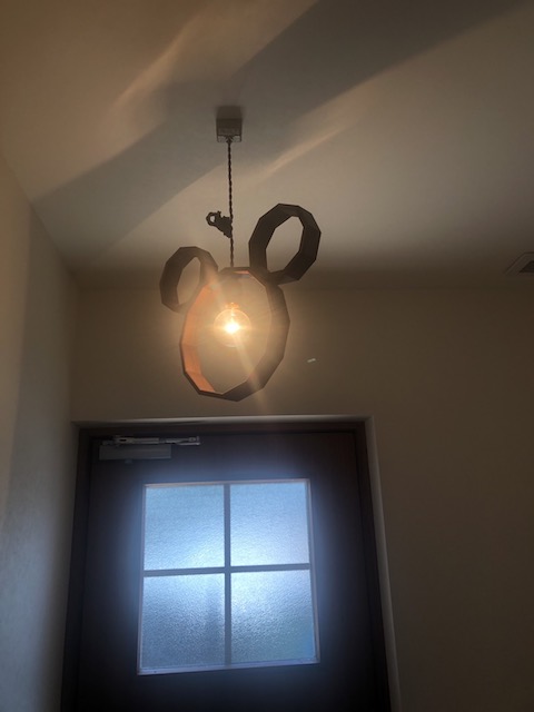 unico ミッキーペンダントライト unico ディズニー ミッキー ライト