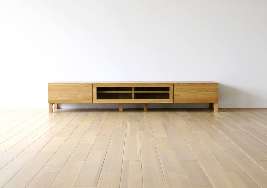 なみきち＊国産檜の一枚板使用のTVボード なみきち＊国産檜の一枚板