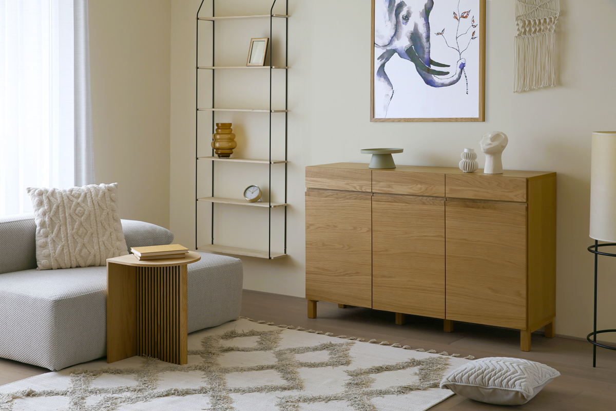 ☆Aya,☆ロ型(楠、無塗装)無垢家具キャビネット製作○確認 ☆Aya,☆ロ