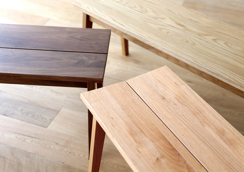 プレーンベンチ WALNUT (国産品)(サイズオーダー可) 税込￥108,000