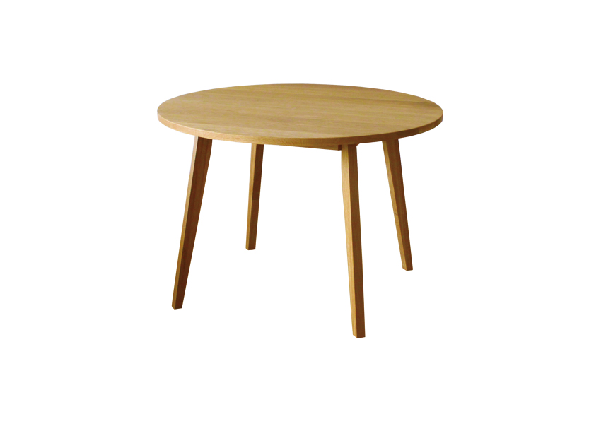 プレーンラウンド ダイニングテーブル WALNUT(Φ90/105/120×H70cm)税込